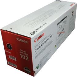 箱ダメージ品 CANON ドラムカートリッジ102（502） ブラック