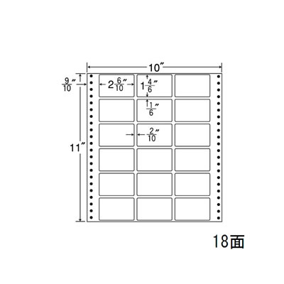 ナナ M10X 連続ラベル Mタイプ