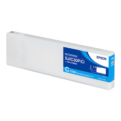 EPSON SJIC30PC 業務用プリンターインクカートリッジ シアン