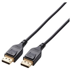 ELECOM CAC-DP1420BK DisplayPort 1.4対応ケーブル