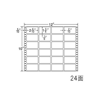 ナナ M12B 連続ラベル Mタイプ