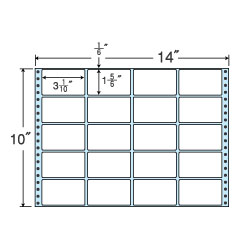 ナナ M14X 連続ラベル Mタイプ
