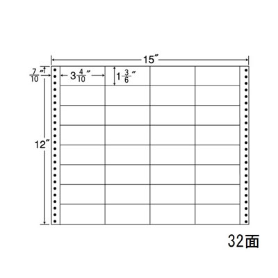 ナナ MX15C 連続ラベル Mタイプ