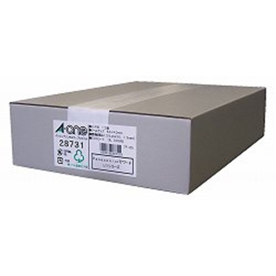 エーワン 28731 パソコンプリンタ&ワープロラベル A4判12面