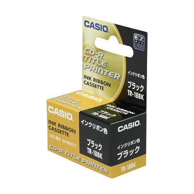 CASIO TR-18BK インクリボンカセット 黒
