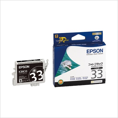 EPSON ICBK33 インクカートリッジ フォトブラック 純正
