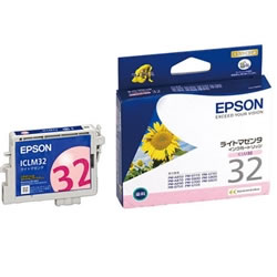 EPSON ICLM32 インクカートリッジ ライトマゼンタ 純正