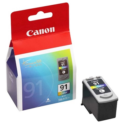 CANON 0393B001 BC-91 FINEカートリッジ 3色カラー 純正