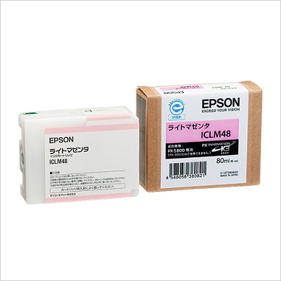 EPSON ICLM48 インクカートリッジ ライトマゼンタ 純正