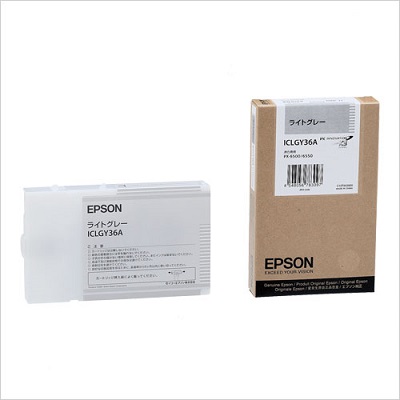 EPSON ICLGY36A インクカートリッジ ライトグレー 純正