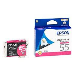 EPSON ICVM55 インクカートリッジ ビビッドマゼンタ 純正