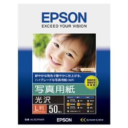 EPSON KL50PSKR 写真用紙<光沢> L判