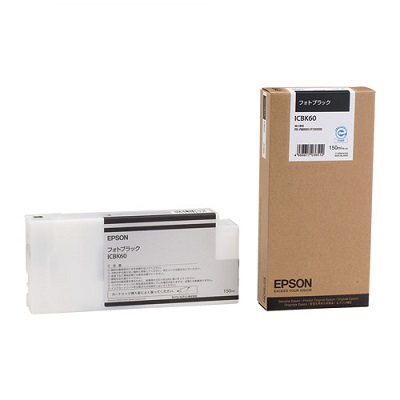 EPSON ICBK60 インクカートリッジ フォトブラック 純正