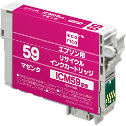 エコリカ ECI-E59M リサイクルインク マゼンタ