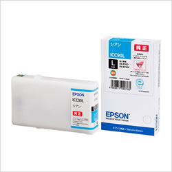 EPSON ICC90L インクカートリッジ シアン 純正