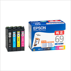 EPSON IC4CL69 インクカートリッジ 4色パック 純正