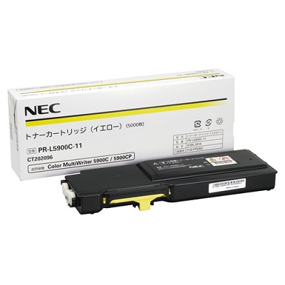 NEC PR-L5900C-11 トナーカートリッジ イエロー 純正