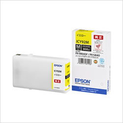 EPSON ICY92M インクカートリッジ イエロー Mサイズ