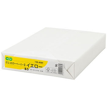 AEC-YEB5-B αエコカラーペーパーII　イエロー B5 汎用品