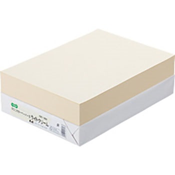 αエコカラーペーパーII AEC-LCA4B ライトクリーム A4 500枚 汎用品