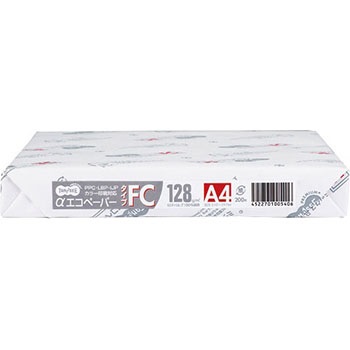 TANOSEE AEFC128-A4 αエコペーパー　タイプFC A4 特厚口 128g　