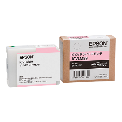 EPSON ICVLM89 インクカートリッジ ビビッドライトマゼンタ 純正