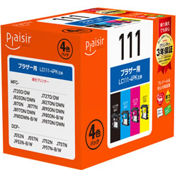 Plaisir PLE-BR1114P インク 4色パック 汎用品