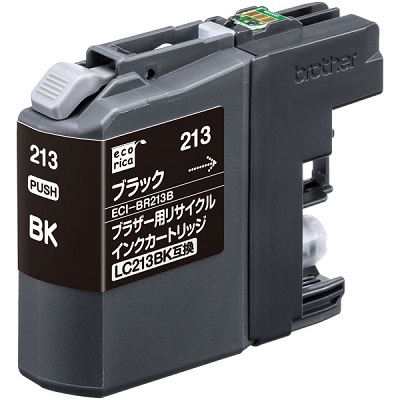 エコリカ ECI-BR213B リサイクルインク ブラック