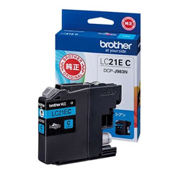 BROTHER LC21EC インクカートリッジ シアン