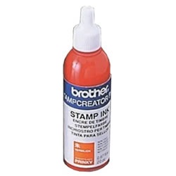 BROTHER PRINKV スタンプ用補充インク 朱 20cc