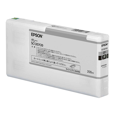 EPSON SC12GY20 SureColor用 インクカートリッジ グレー 純正