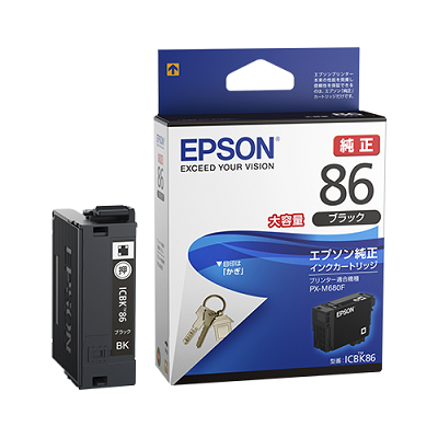 EPSON ICBK86 大容量インクカートリッジ ブラック