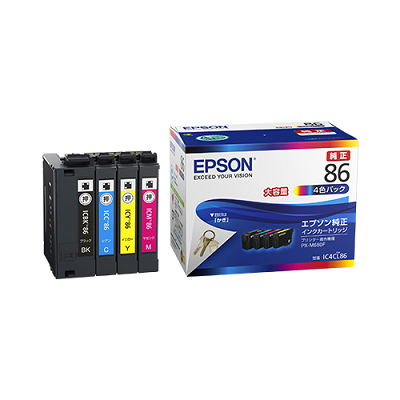 EPSON IC4CL86 大容量インクカートリッジ 4色パック