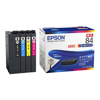 EPSON IC4CL84 インクカートリッジ 4色パック