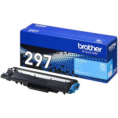 BROTHER TN-297C トナーカートリッジ シアン 純正