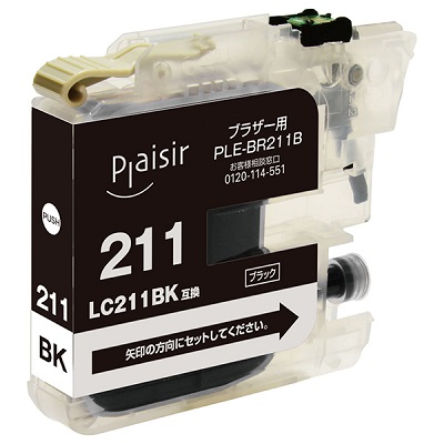 Plaisir PLE-BR211B インク ブラック 汎用品