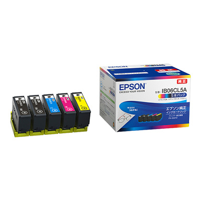 EPSON IB06CL5A インクカートリッジ/メガネ（4色パック）
