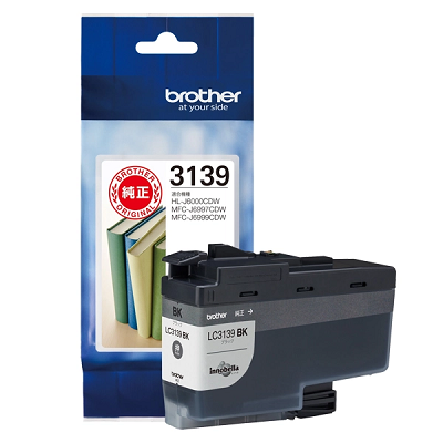 BROTHER LC3139BK インクカートリッジ 超大容量 （ブラック）