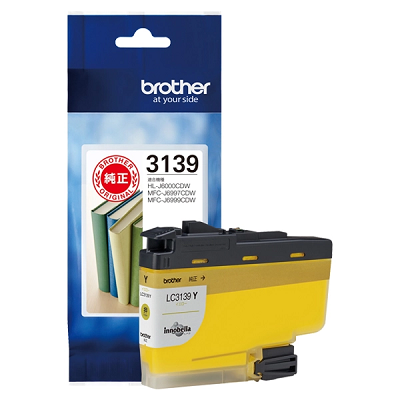 BROTHER LC3139Y インクカートリッジ 超大容量 （イエロー）