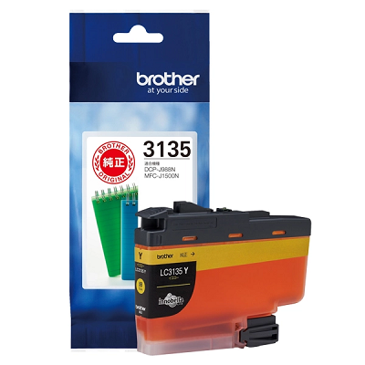 BROTHER LC3135Y インクカートリッジ 超大容量 （イエロー）