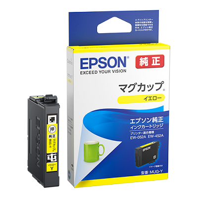 EPSON MUG-Y インクカートリッジ/マグカップ イエロー 純正