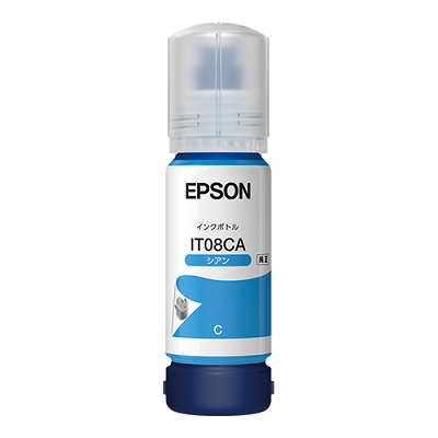 EPSON IT08CA インクボトル シアン 純正