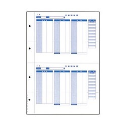 オービック 6252 単票封筒用支給明細書