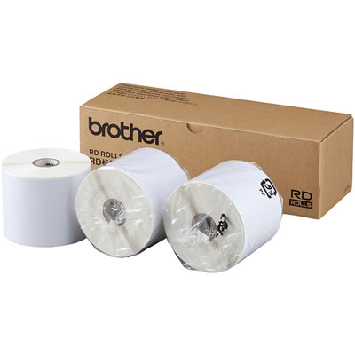 BROTHER RD-S07J2 TD-4000/4100N用長尺紙テープ 3本パック