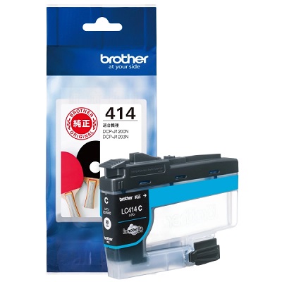 BROTHER LC414C インクカートリッジ シアン 純正