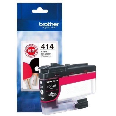 BROTHER LC414M インクカートリッジ マゼンタ 純正