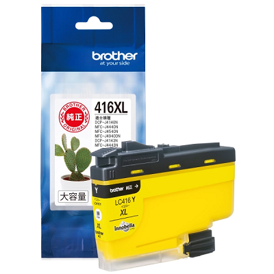 BROTHER LC416XLY インクカートリッジ イエロー 純正