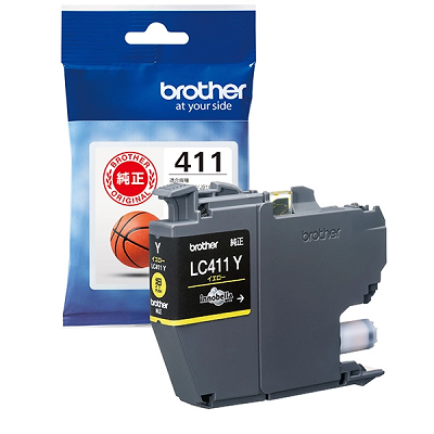 BROTHER LC411Y インクカートリッジ イエロー 純正