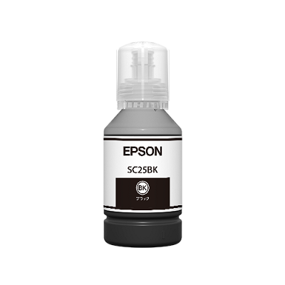 EPSON SC25BK インクボトル/ブラック 140ml 純正