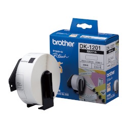 BROTHER DK-1201 DKプレカットラベル 宛名ラベル 29×90mm 白 /黒文字